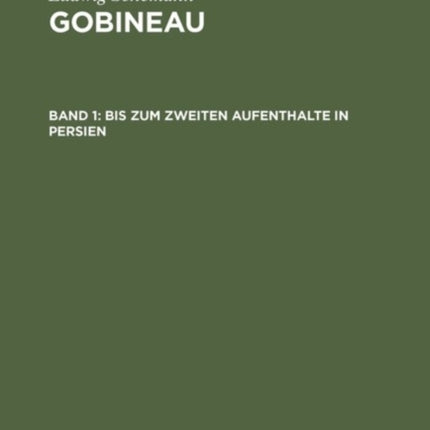 Bis Zum Zweiten Aufenthalte in Persien