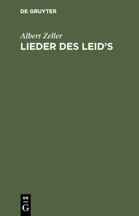 Lieder Des Leid's