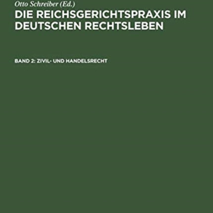 Zivil- und Handelsrecht