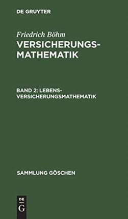 Lebensversicherungsmathematik