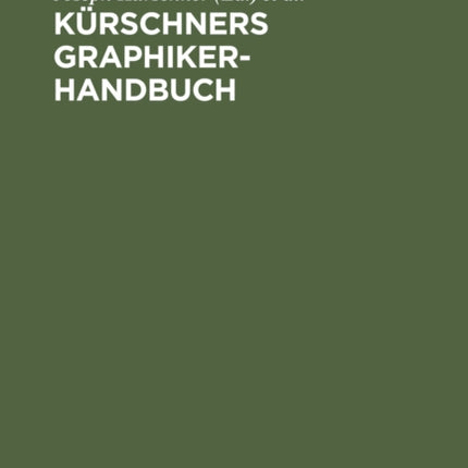 Kürschners Graphiker-Handbuch: Deutschland,