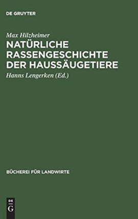 Natürliche Rassengeschichte der Haussäugetiere