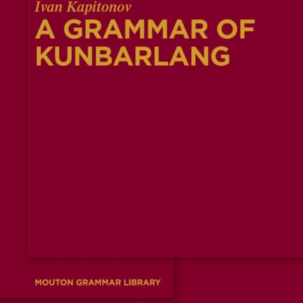 A Grammar of Kunbarlang
