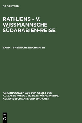 Sabäische Inschriften