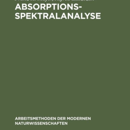 Absorptions-Spektralanalyse