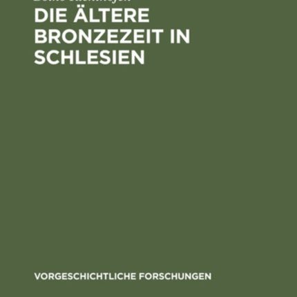 Die Ältere Bronzezeit in Schlesien