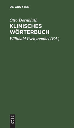Klinisches Wörterbuch