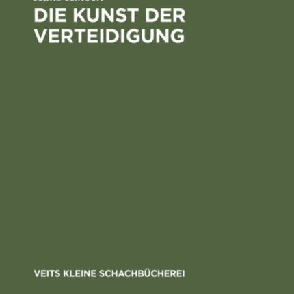 Die Kunst Der Verteidigung