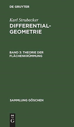 Theorie Der Flächenkrümmung