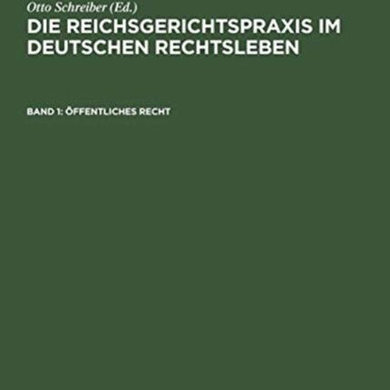 Öffentliches Recht