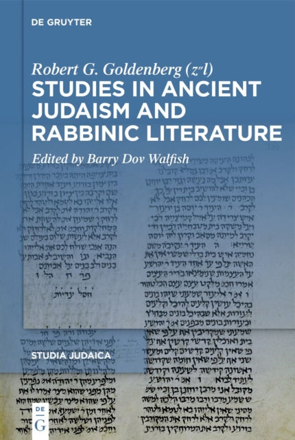 Studies in Ancient Judaism and Rabbinic