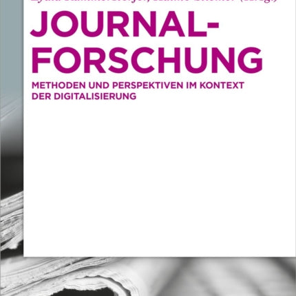Journalforschung