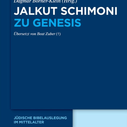 Jalkut Schimoni Zu Genesis