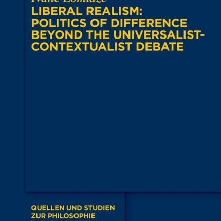 Liberal Realism Politics of Difference Beyond the