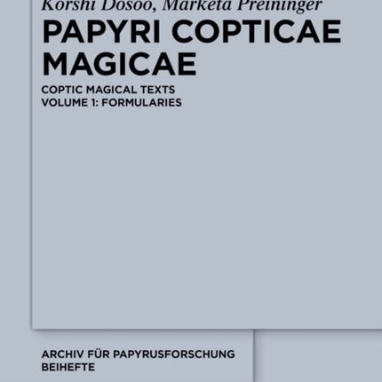 Papyri Copticae Magicae