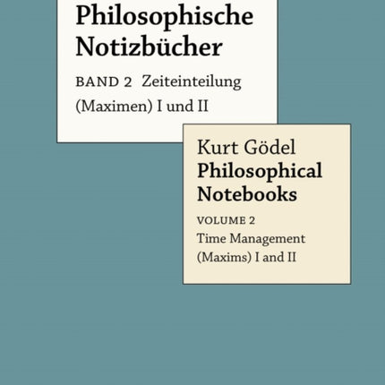 Zeiteinteilung Maximen I Und II  Time Management Maxims I and II