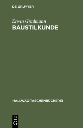 Baustilkunde