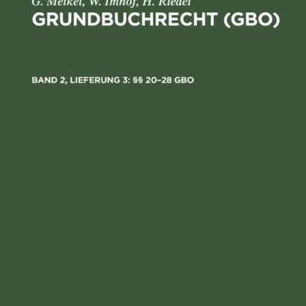 §§ 20-28 Gbo