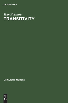 Transitivity: Grammatical Relations in Government-Binding Theory