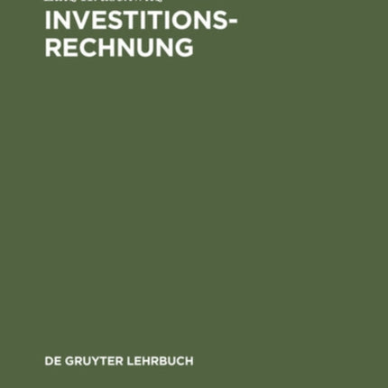 Investitionsrechnung