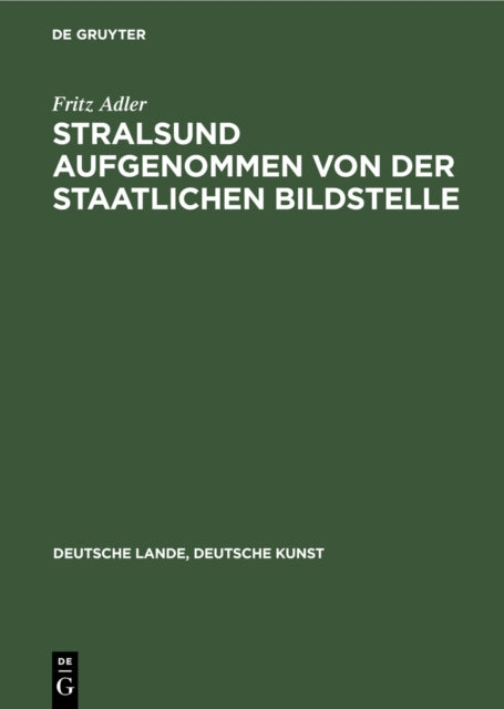 Stralsund aufgenommen von der Staatlichen