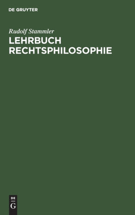 Lehrbuch Rechtsphilosophie