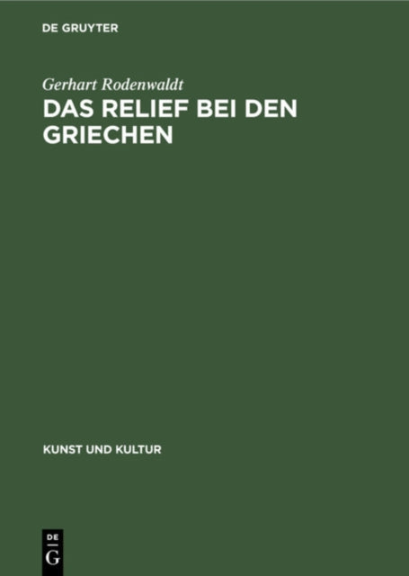 Das Relief Bei Den Griechen