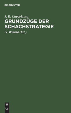 Grundzüge Der Schachstrategie