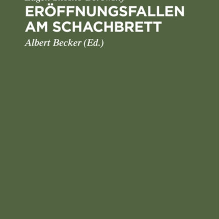 Eröffnungsfallen Am Schachbrett
