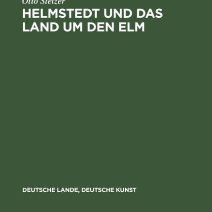 Helmstedt und das Land um den Elm