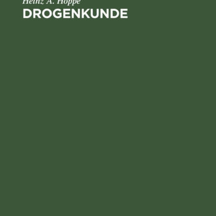Drogenkunde