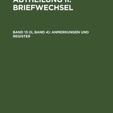 Anmerkungen Und Register