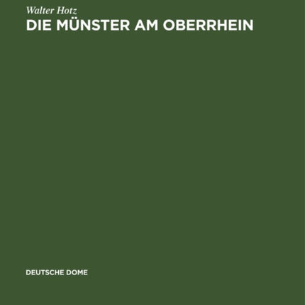 Die Münster Am Oberrhein