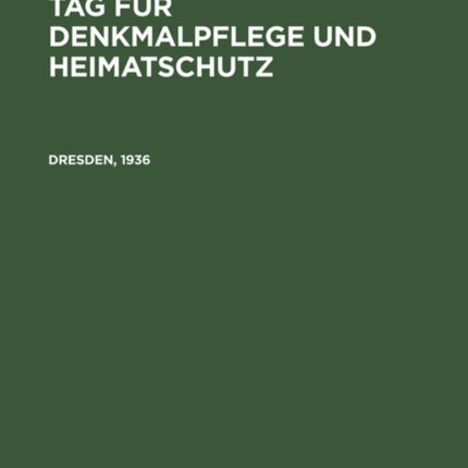 Dresden, 1936