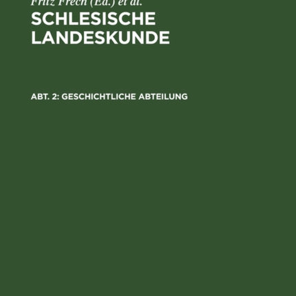 Geschichtliche Abteilung