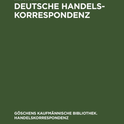 Deutsche Handelskorrespondenz