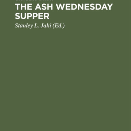 The Ash Wednesday Supper