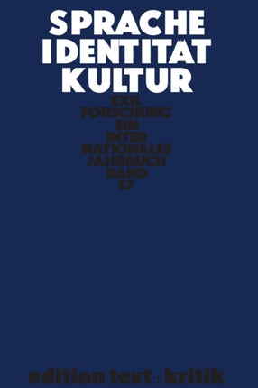 Sprache - Identität - Kultur