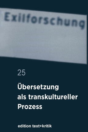 Übersetzung ALS Transkultureller Prozess