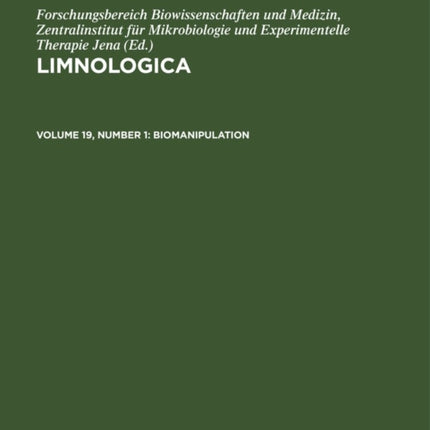 Biomanipulation