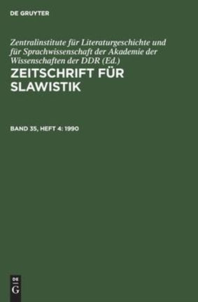 Zeitschrift für Slawistik