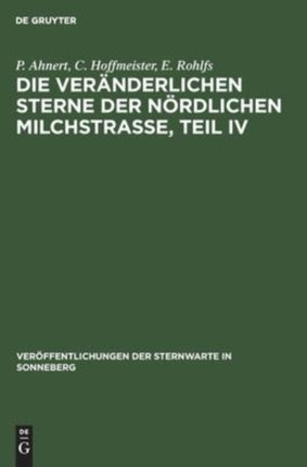 Die Veränderlichen Sterne Der Nördlichen