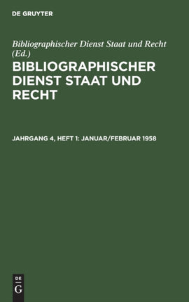 Januar/Februar 1958