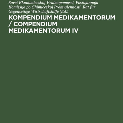 Kompendium medikamentorum / Compendium medikamentorum