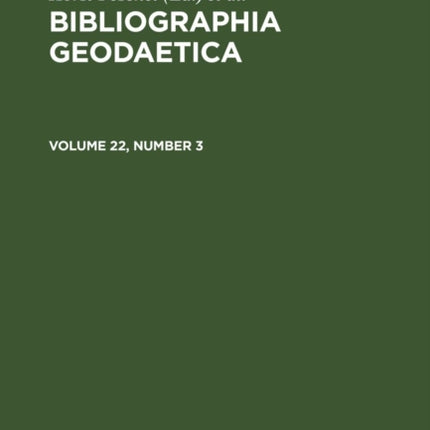 Bibliographia Geodaetica