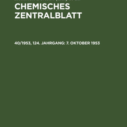 7. Oktober 1953