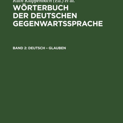 Deutsch - Glauben