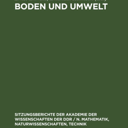 Boden Und Umwelt
