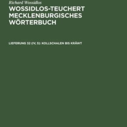 Kollschalen Bis Kräwt