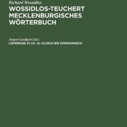Slusch Bis Sodmannsch
